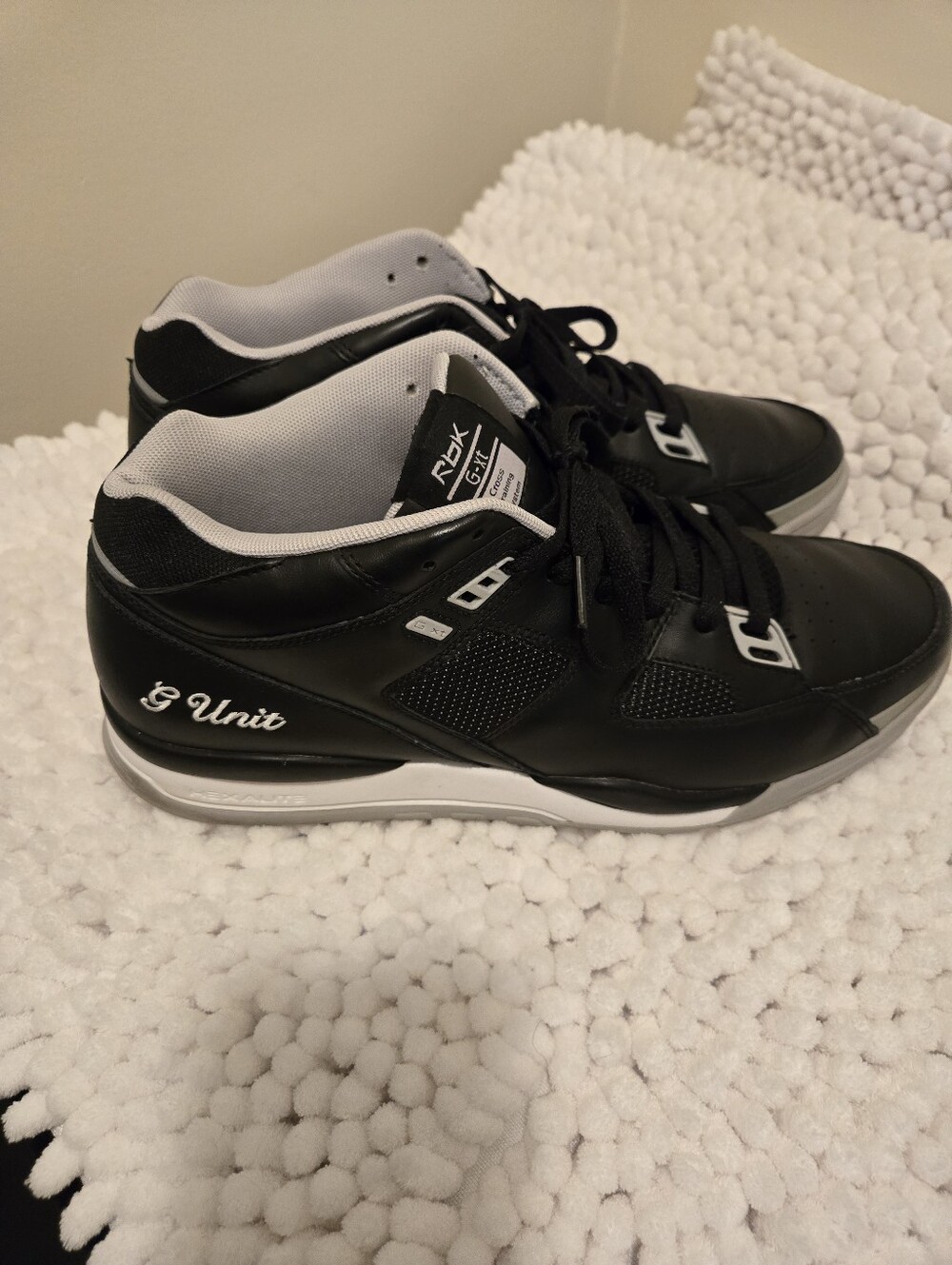 2000's Vintage 2004 Reebok G-Unit Men's Size 12 with Original Box,50 Cent Collab